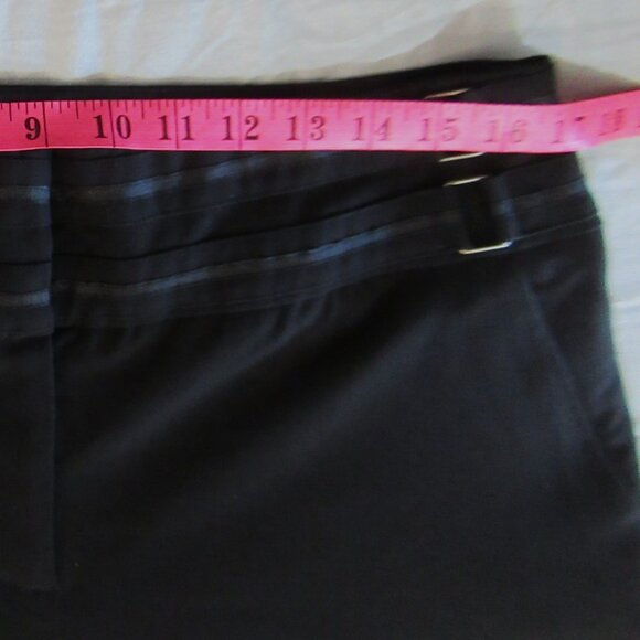 Ladies WIDE LEG Black Dress pants size 13 Smart Set - Picture 5 of 16